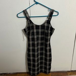 plaid dress